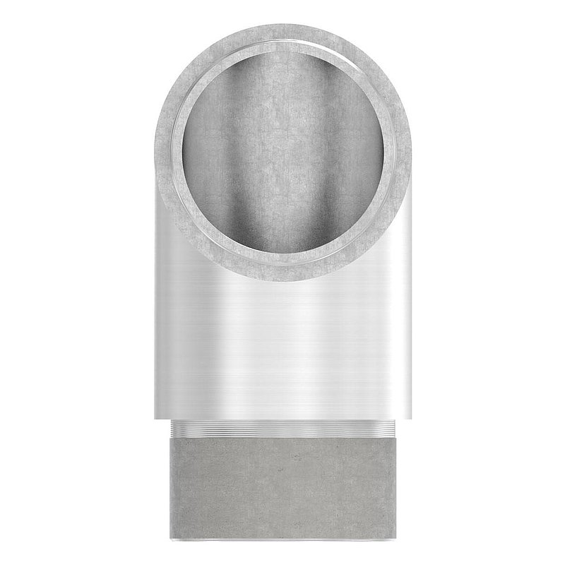 Eckstück 90°, für Rohr 42,4x2,5mm, V2A