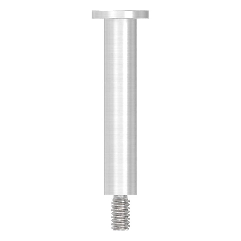 Stift Ø 14mm mit Handlaufanschlussplatte flach, V2A