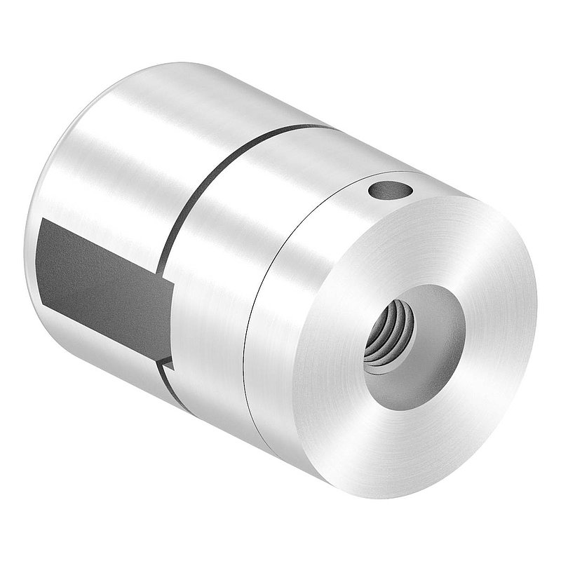Brenk Grundhalter für Flachstäbe 20x8mm, V2A