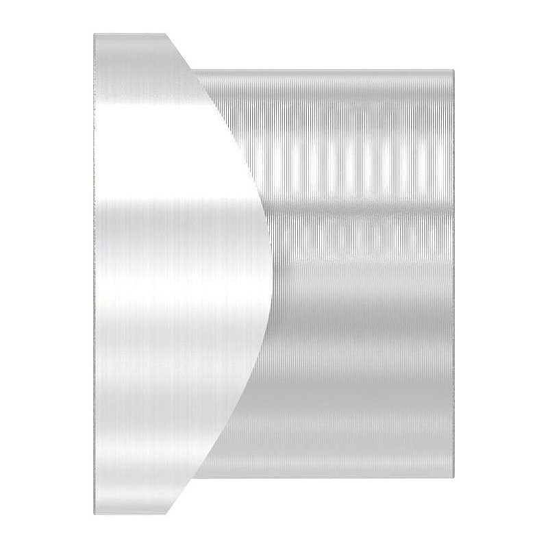 Douille taraudée, adapté au gond 120-M12-VA, pour tube Ø 26,9mm, V2A
