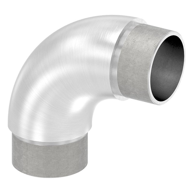 Tube coudé à 90°, pour tube Ø 40,0x2,0mm, V2A