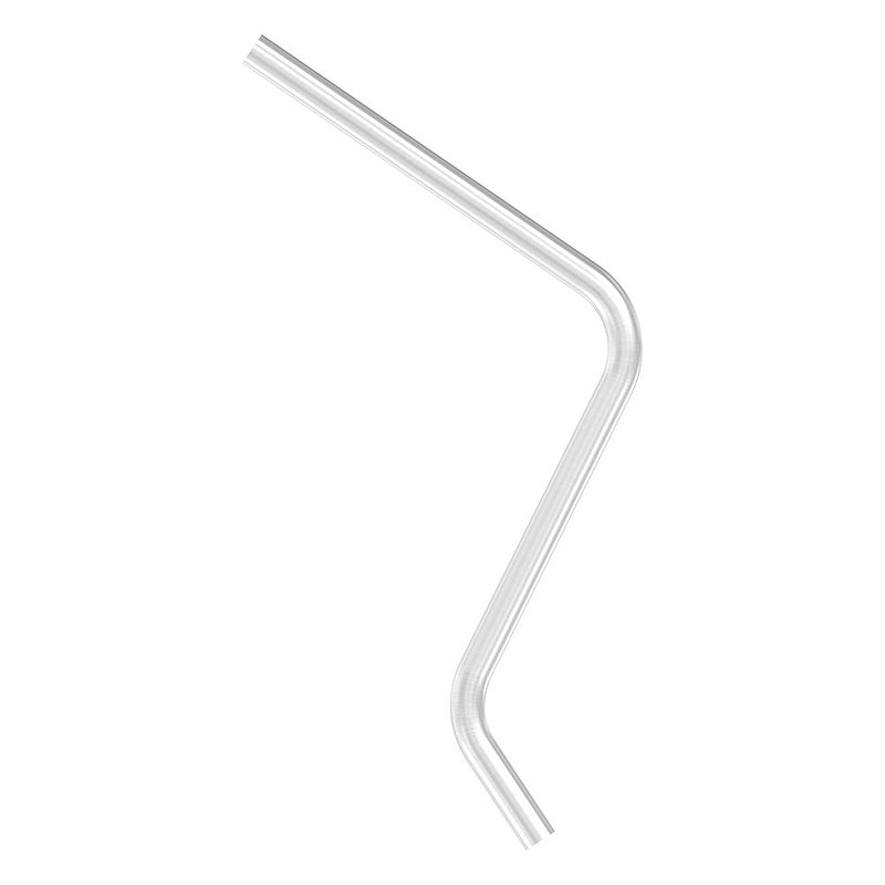 Gooseneck starter, made of tube 42.4x2.0mm, AISI304