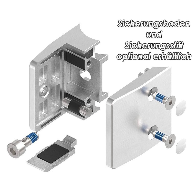 Pince à verre modèle 35, jonction: 42,4mm, V2A
