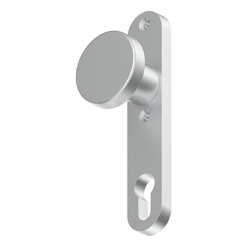 Bouton de porte droit, fixe