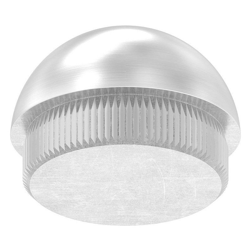 Rohrabschlussstopfen, für Rohr 33,7x2,0mm, V2A