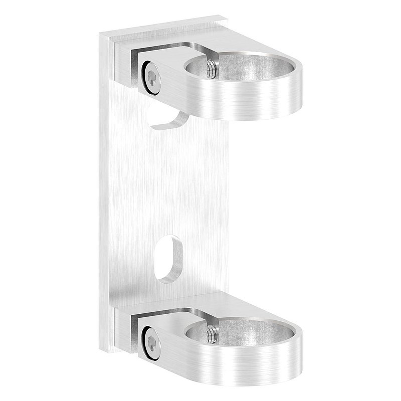 Wandbefestigung für Geländerpfosten 42,4mm, V2A