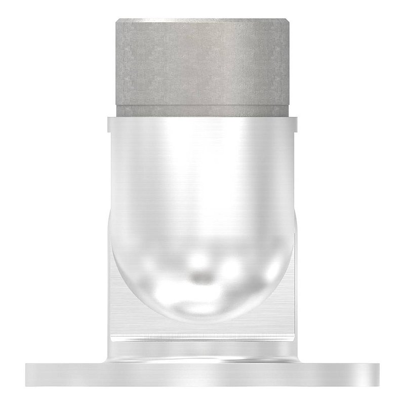 Fixation murale articulée, pour tube Ø 48,3x2,0mm, V2A