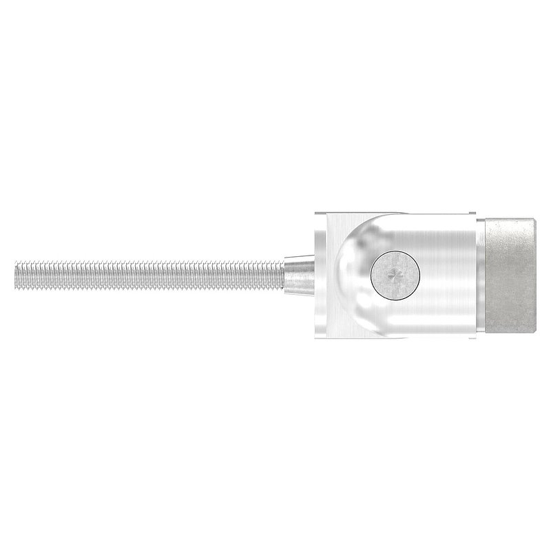 Support mural avec articulation à bétonner pour tube 42,4x2,0mm, V2A