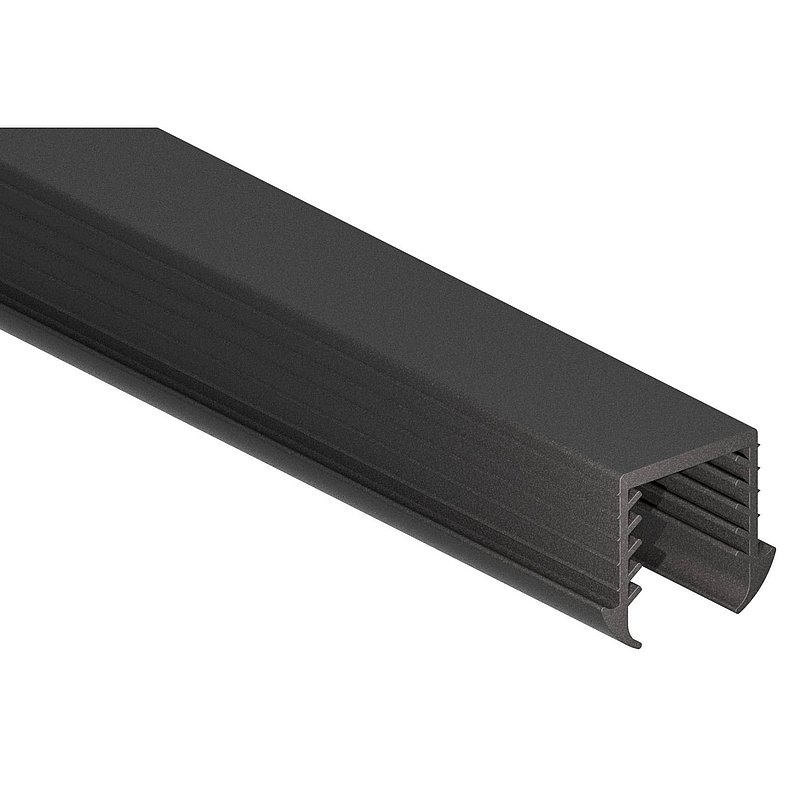 Keildichtung Glas 16,76 – 17,52mm, für Nut 24x24mm, 3m