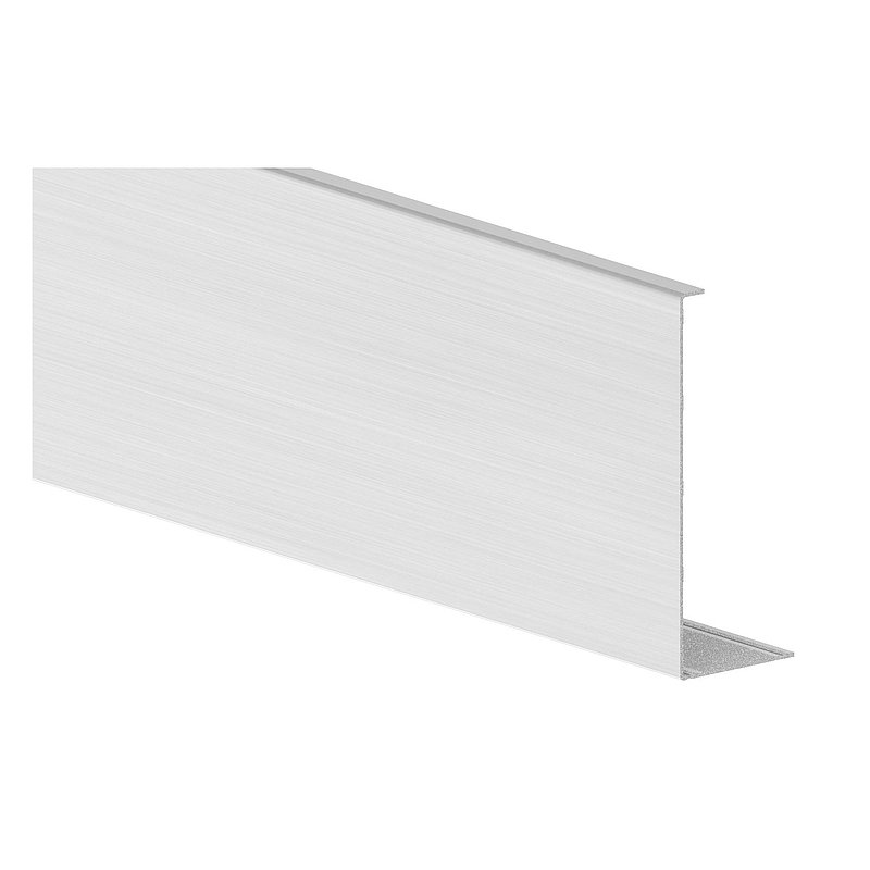 Cache pour profilé aluminium  80600-ALU, L: 6000mm