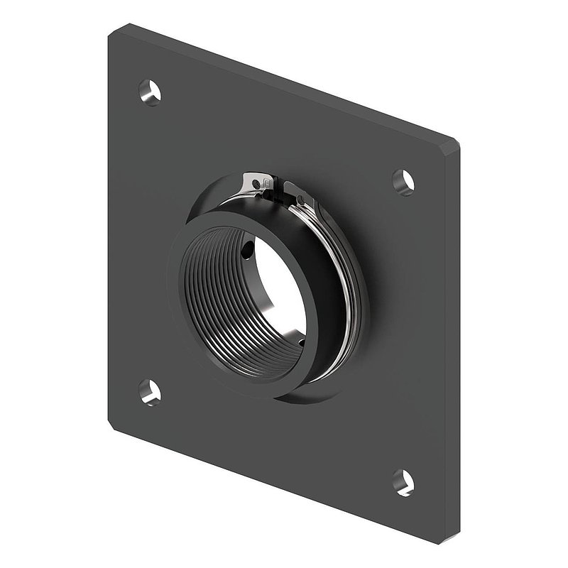 Montageplatte quadratisch 100x100mm