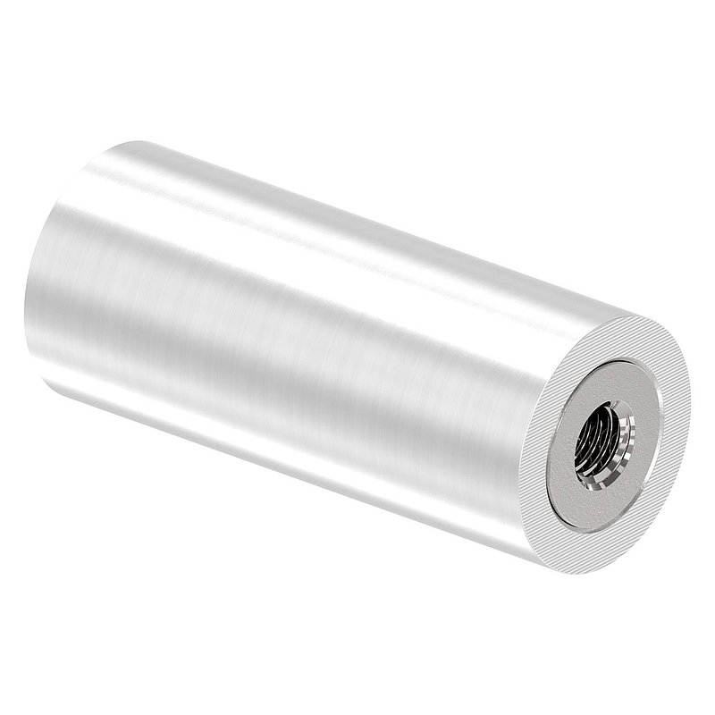 Support de tube - pour raccordement plat, V2A