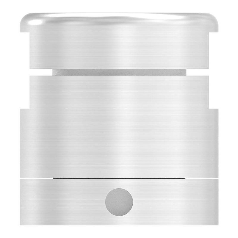 Brenk Grundhalter für Stäbe 12x12mm, ALU