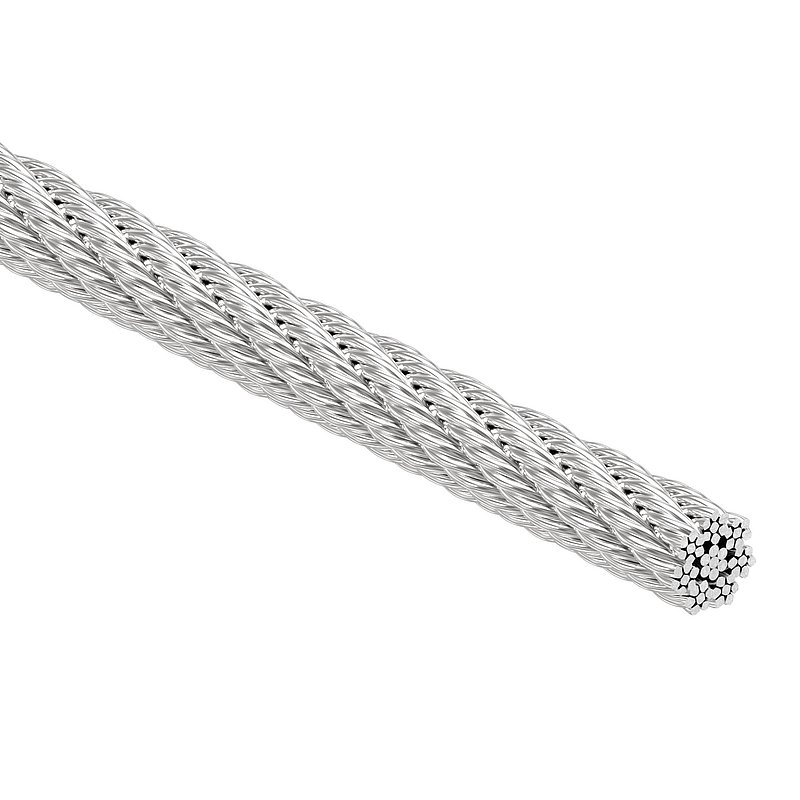 Edelstahlseil 7x7, Ø 5mm, V4A