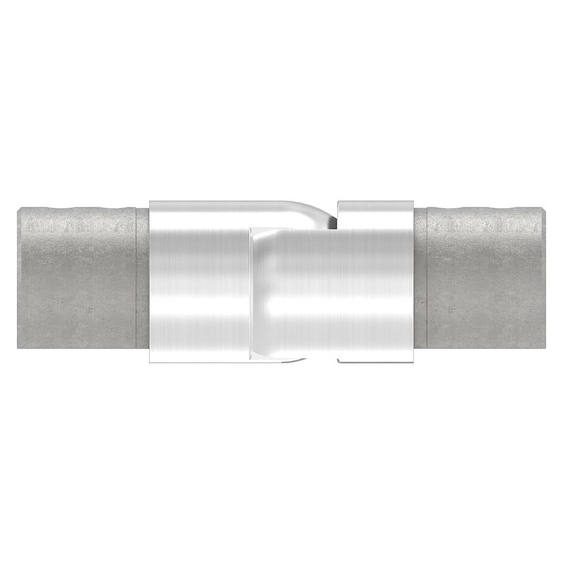 Verbinder flexibel für Nutrohr 42,4mm, V2A