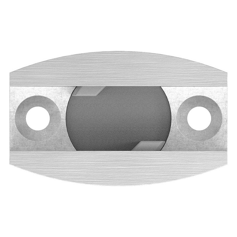 Bodenführung für Glasschiebetür, V2A