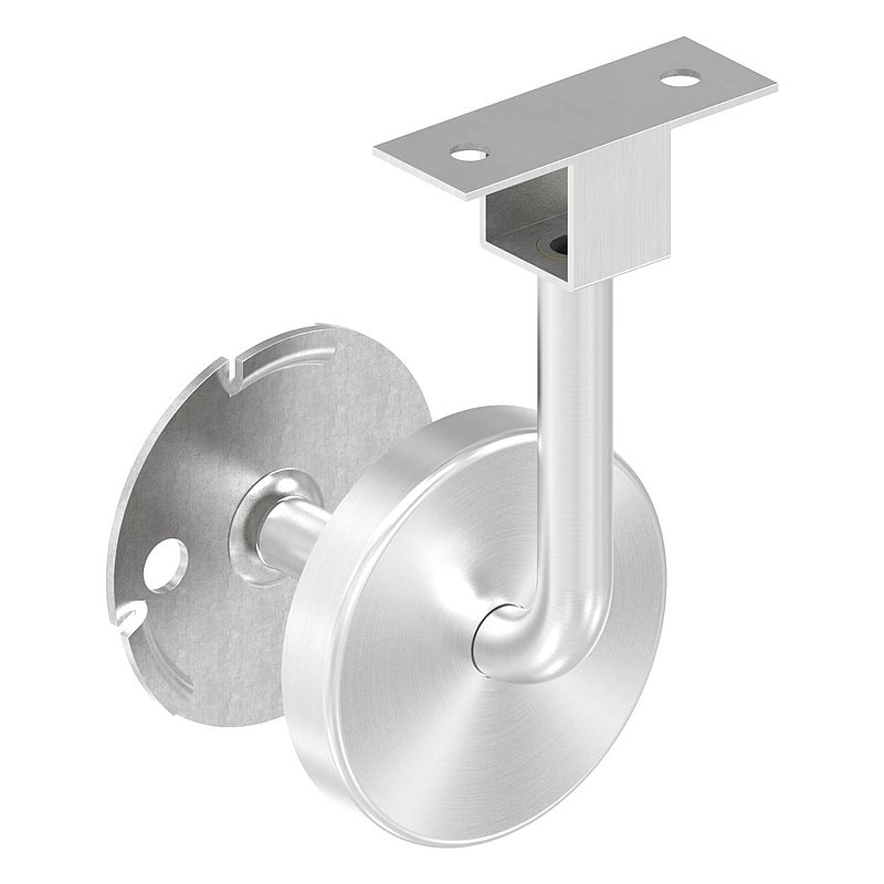 Handlaufhalter für LED Handlauf  (Ronde und Bügel verschweißt), V4A