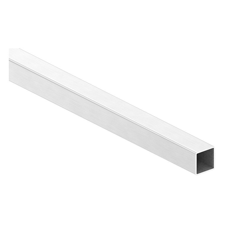 Square tube, 30x30x2,0mm, L: 3000mm, AISI304