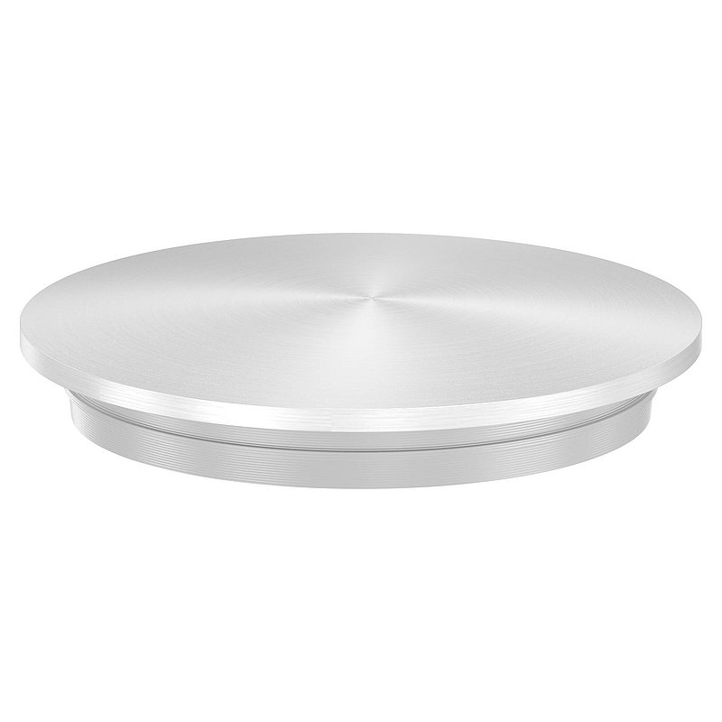 Rohrabschlussstopfen, für Rohr 42,4x3,0mm, V2A