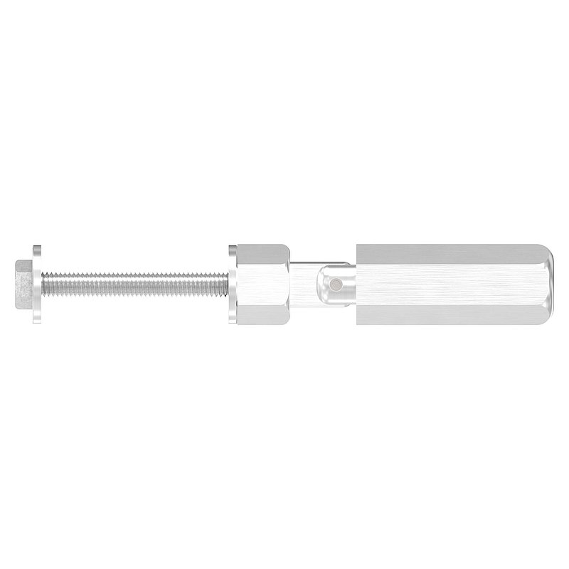 Gewindeterminal zur Selbstmontage, Seil 4mm, V2A