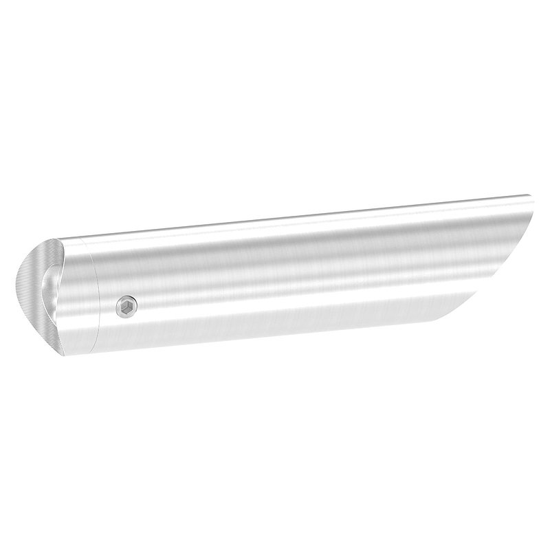Angled tube spacer, for tube connection 33.7 mm, AISI304
