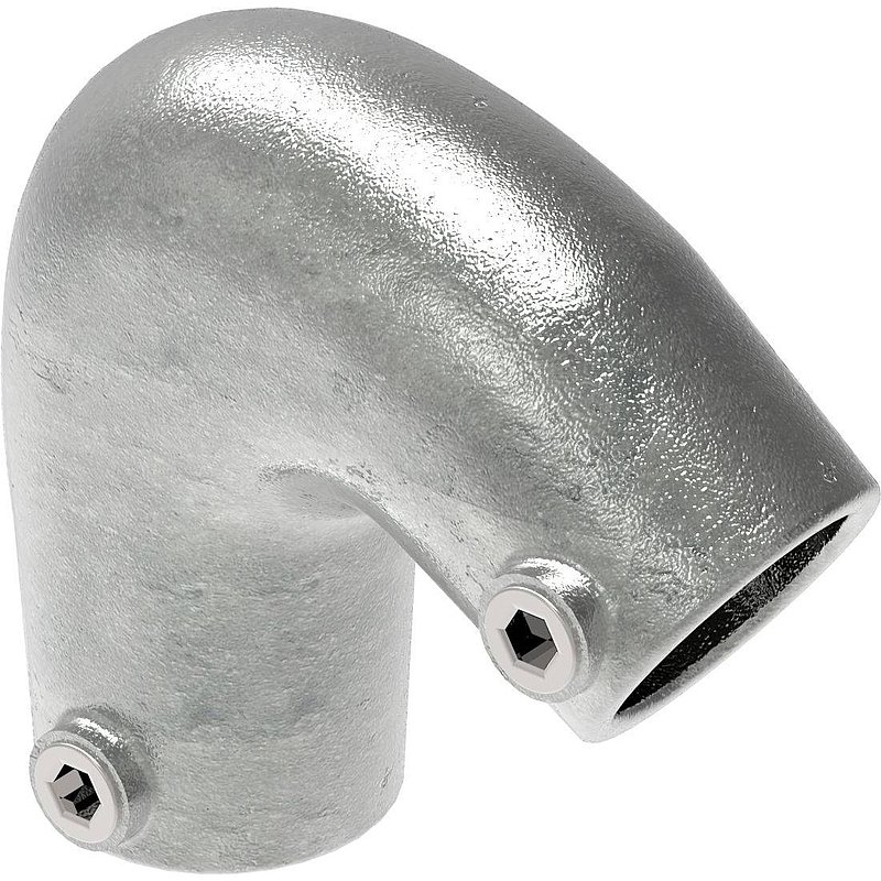 Bogen, variabel 40 - 70°, für Rohr Ø 48,3mm