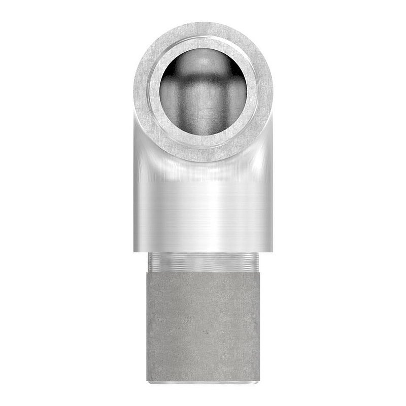 Rohrbogen 90° eng, für Rohr 21,3x2,0mm, V2A