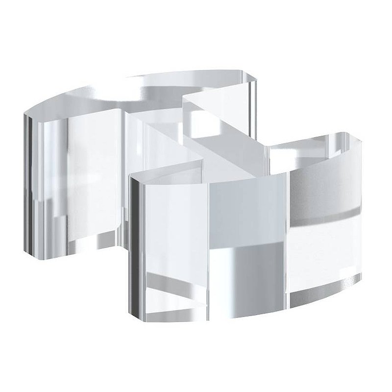 Glasausrichter für Ganzglasgeländer, für Glas 16,76 - 17,52mm