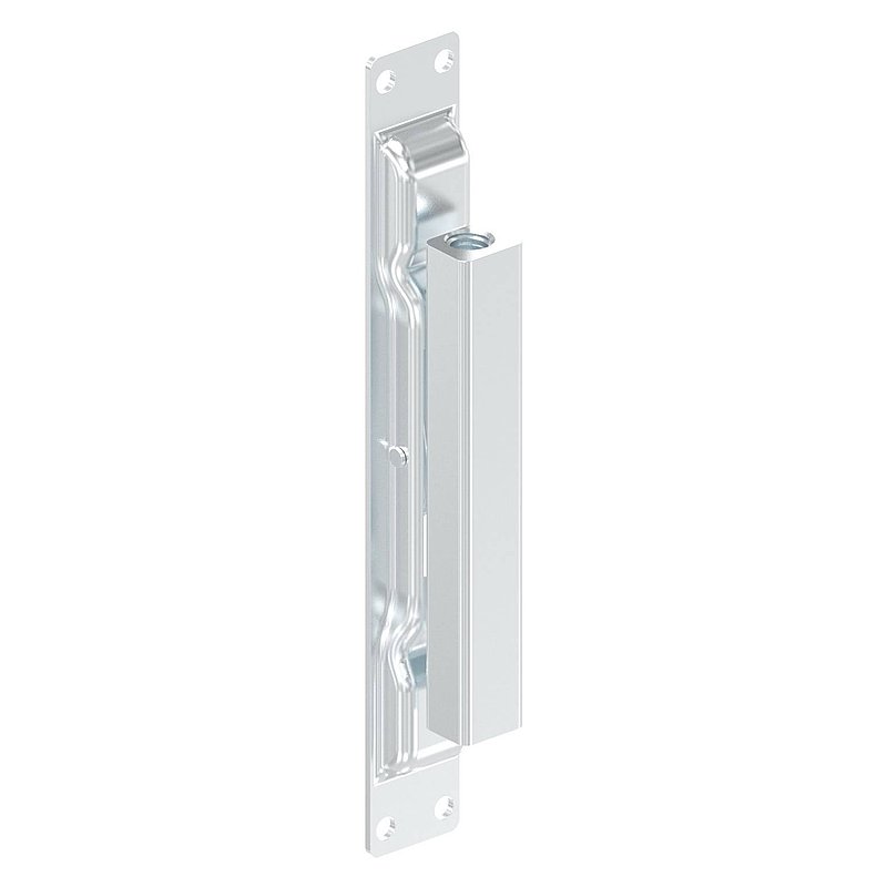 Kantriegel mit Breite 20mm und Gewinde M8, verzinkt