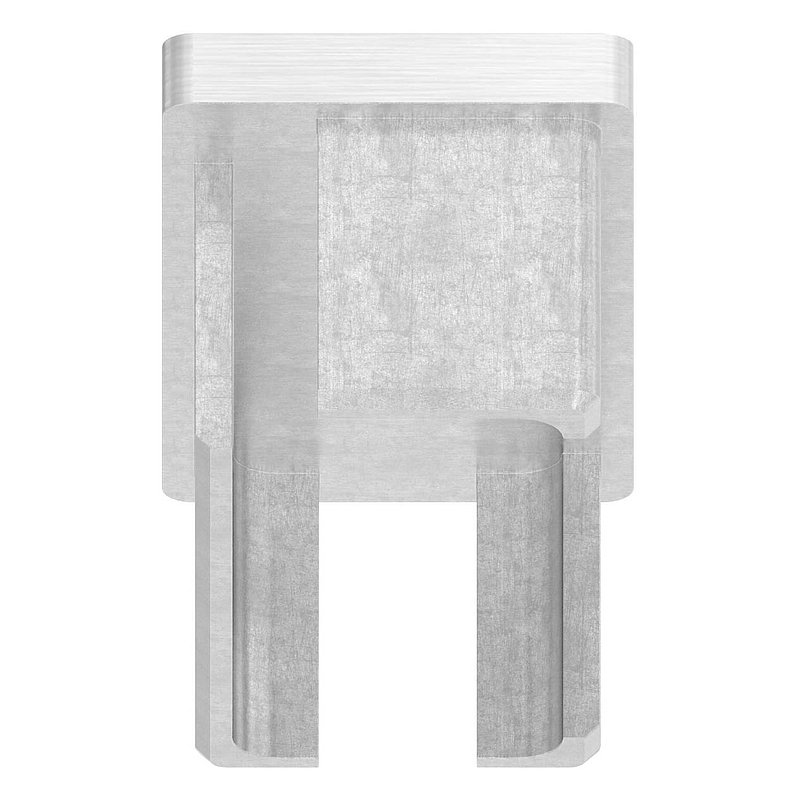 Push-in cap, for tube 60x30x2.0mm, AISI316