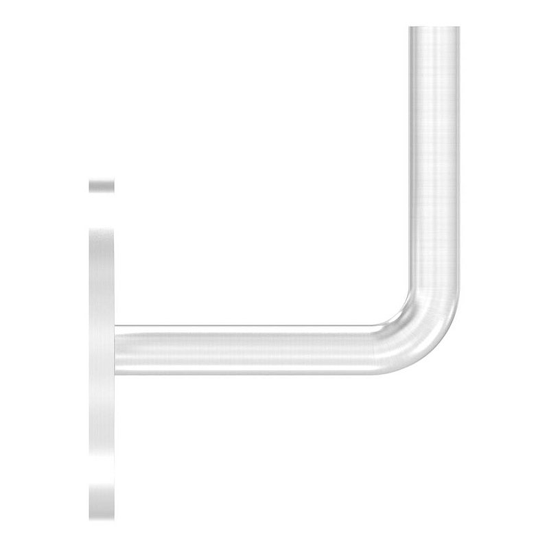 Handrail bracket for welding (round plate and bracket welded), AISI304