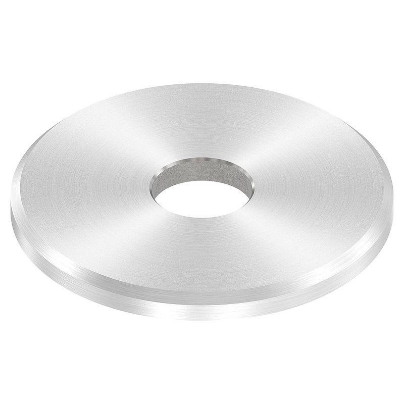 Beilagscheibe 40x3mm mit Fase, Bohrung 10,5mm, V2A