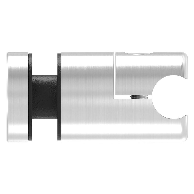 Klemmhalter mit Querstab-Glashalter Ø 25mm, zur nachträglichen Montage, V2A