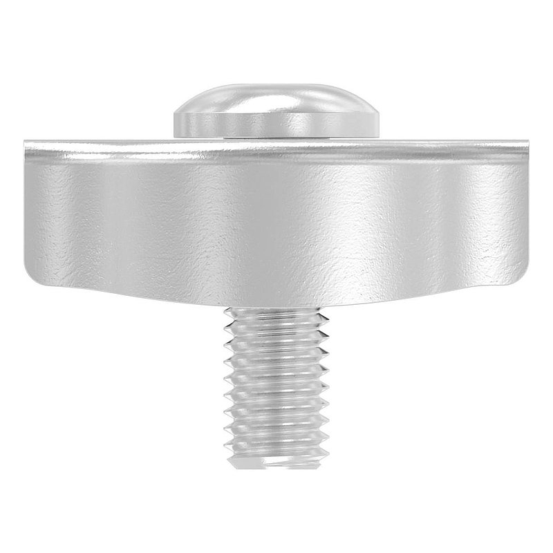 Serre-câble plat simple pour câble 8mm, V4A