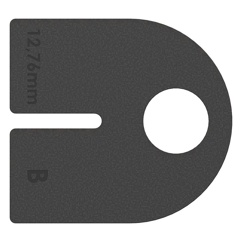 1 Paar Gummi für Mod. 33, VSG-Glas 12,76mm