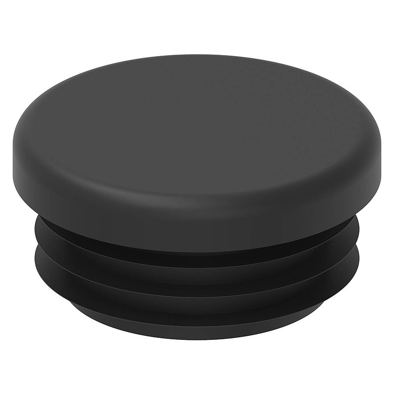 Kunststoffkappe für Rundrohr 33,7mm