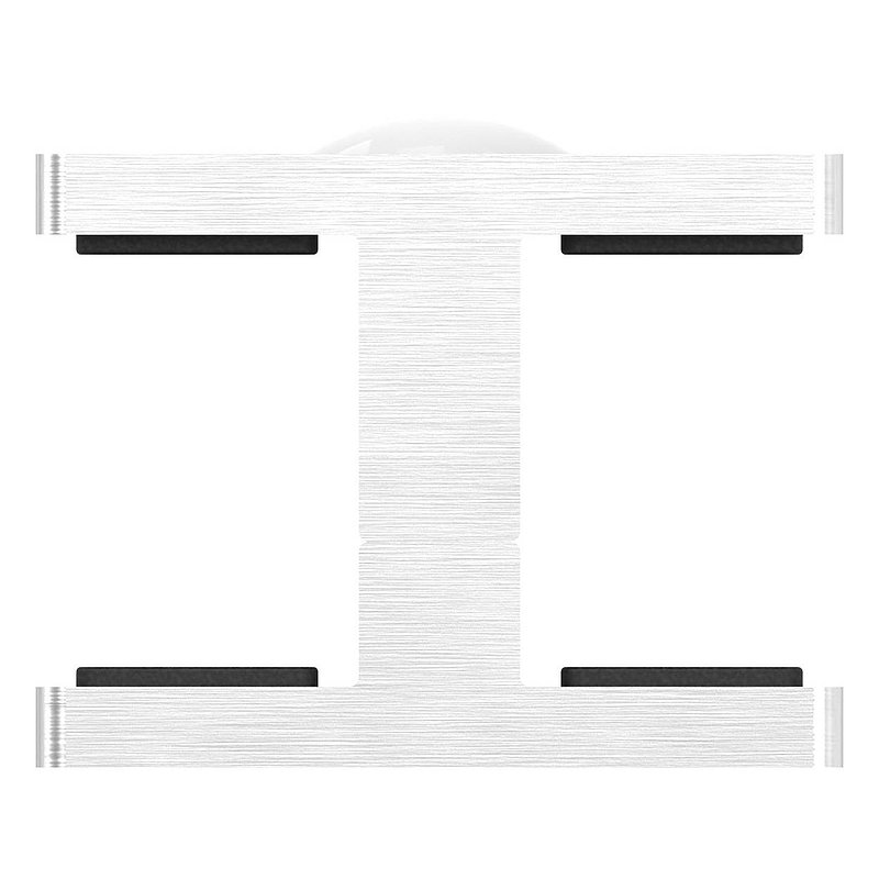 Aligneur de parois en verre pour garde-corps avec ép. de verre : 20,76 - 21,52mm