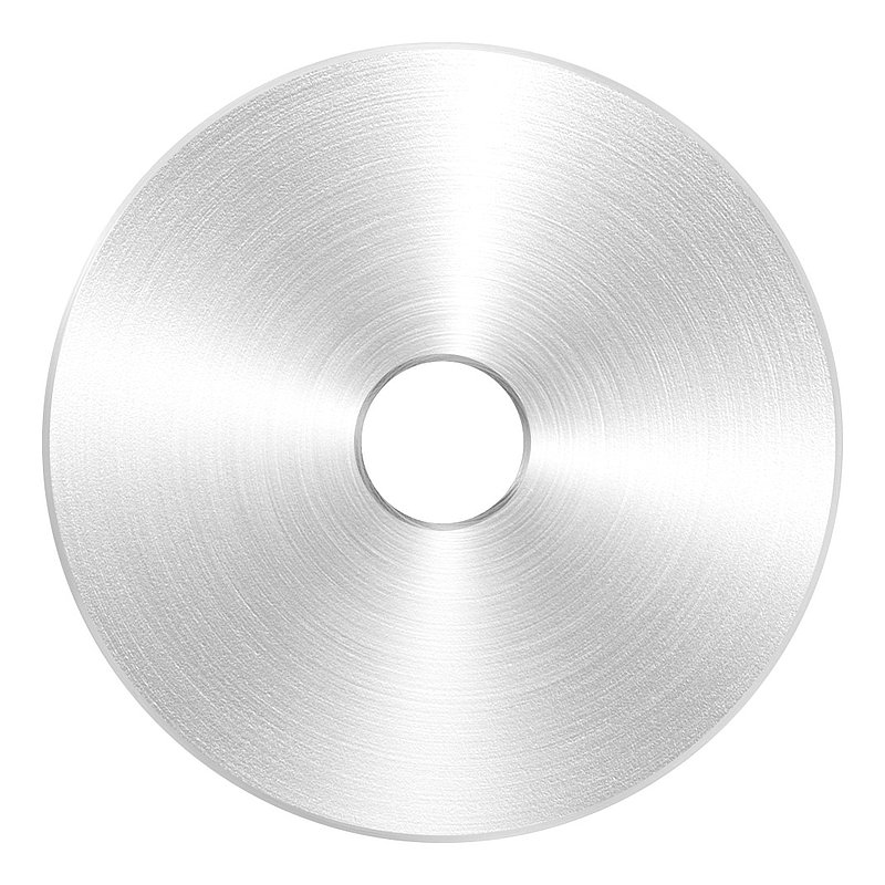 Lower part Ø 52 mm, with through-hole, D:50 mm, AISI304