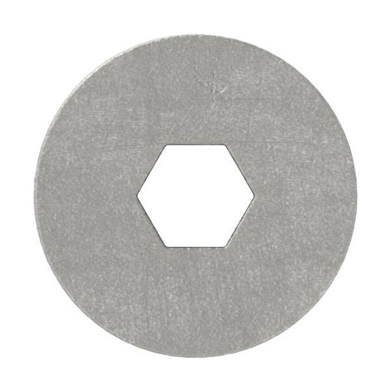 Sleeve nut with countersunk head and ISK, M4x12, AISI304