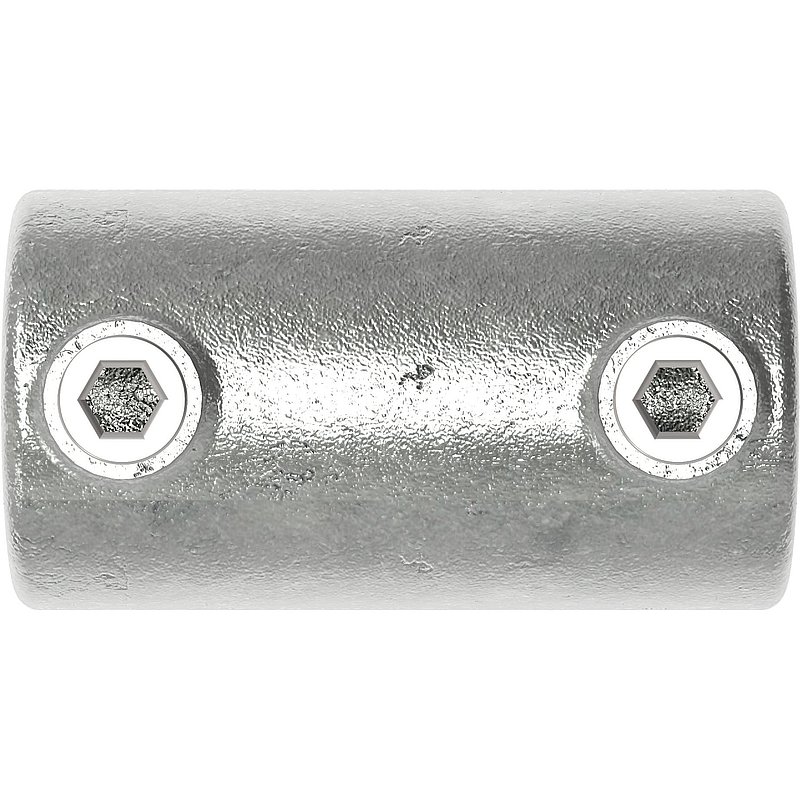 Verbinder, gerade, für Rohr Ø 42,4mm