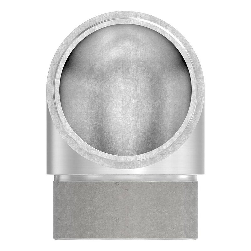 Rohrbogen 90° eng, für Rohr 48,3x2,0mm, V2A