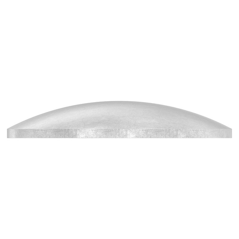 Embout bombé pour tube Ø 48,3x2,0mm, H: 8mm, V4A