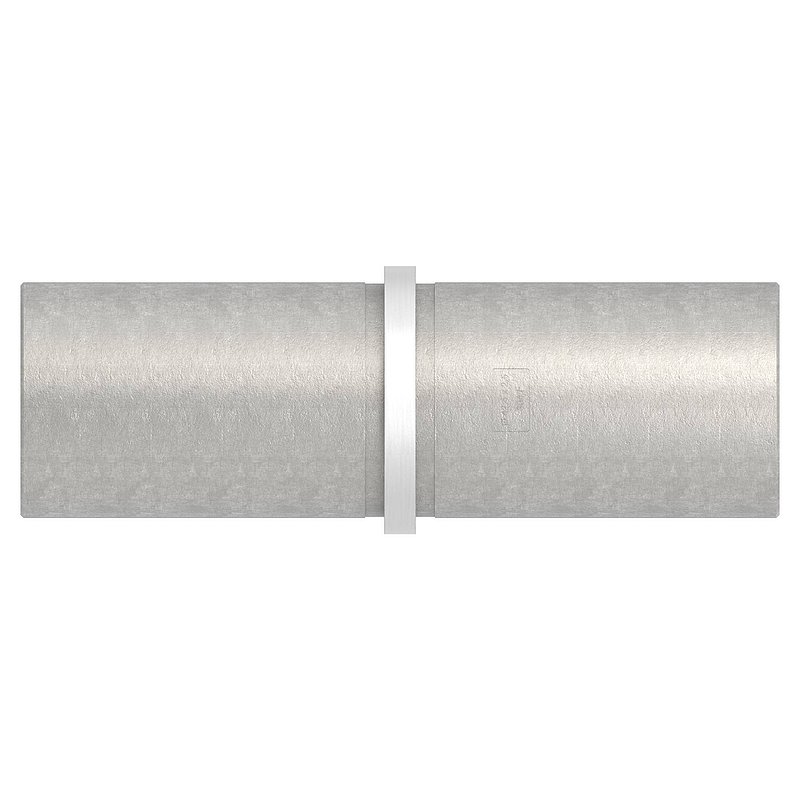 Verbindungsstück für Rohr 42,4x2,5mm, V2A