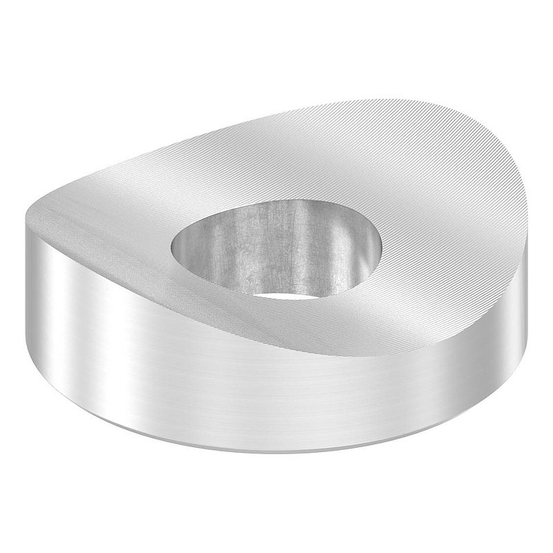 Ausgleichsstück für Rohr 48,3mm, Ø 25mm, V2A