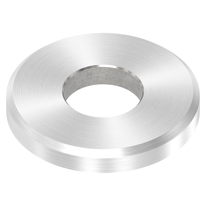 Ronde, Ø 30x4mm, mit Bohrung 12,2mm, V2A