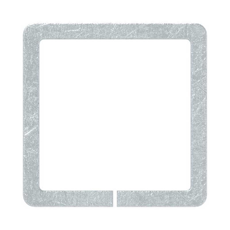 Douille de compensation de 8x8 à 10x10mm, galvanisée
