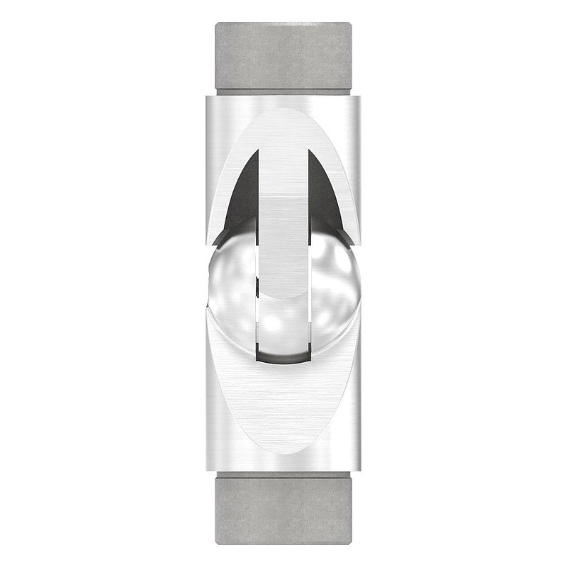 Joint piece, for tube 42,4 x 2,5mm, AISI304