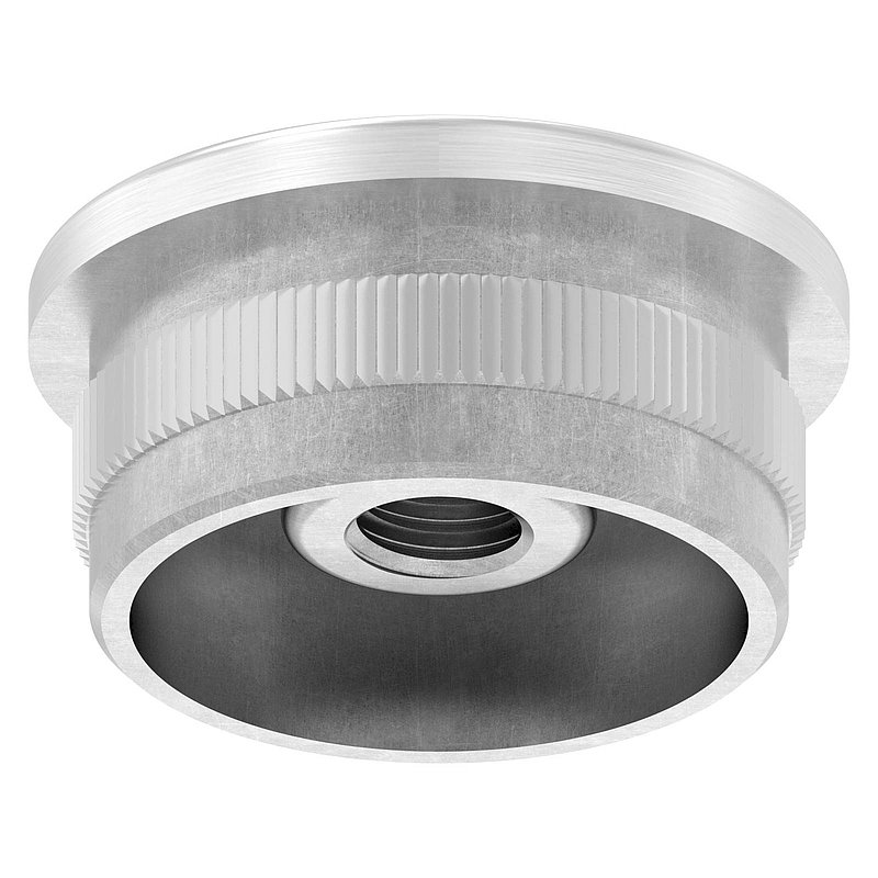 Tube end plug, for tube 33.7x2.0mm, AISI304