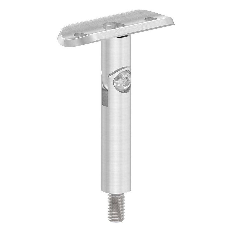Gelenkstift mit Handlaufanschlussplatte 33,7mm, V2A