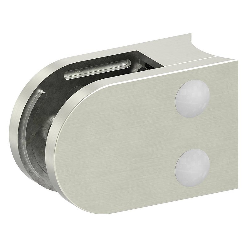 Glasklemme Mod. 38, Anschluss: 42,4mm, VA-Effekt